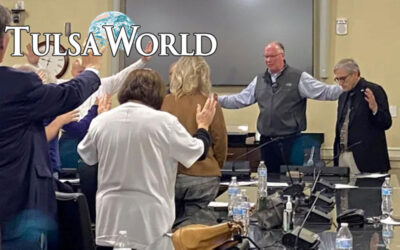 Weekly worship service at Oklahoma Capitol modeled on Texas program My God Votes